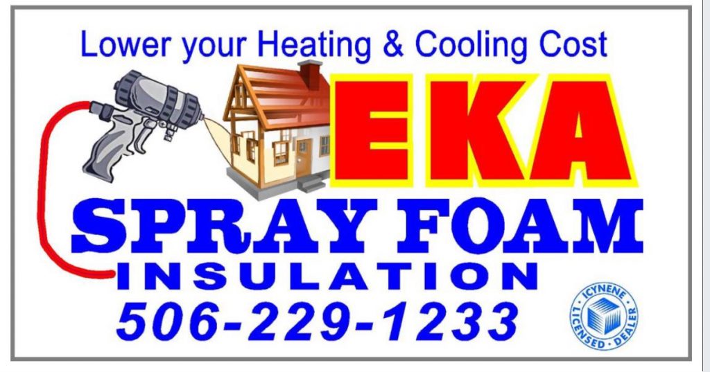 EKA Spray Foam Insulation Moncton - 50/50 Board Winner of Jamie Boyle Guillain Barre Syndrome Fundraiser